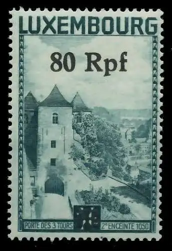 BES. 2WK LUXEMBURG Nr 31 postfrisch 82B08E