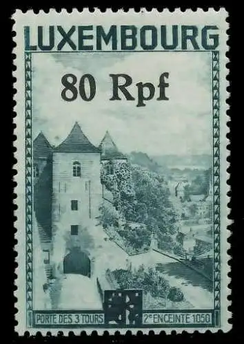BES. 2WK LUXEMBURG Nr 31 postfrisch 82B096