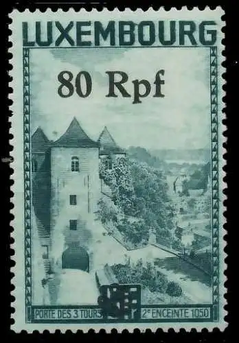 BES. 2WK LUXEMBURG Nr 31 postfrisch 82B09E