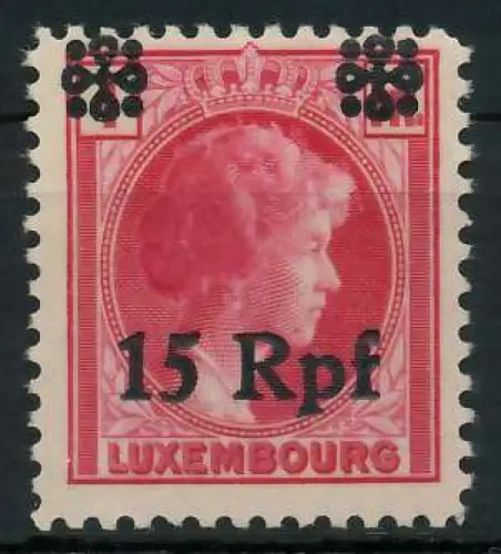 BES. 2WK LUXEMBURG Nr 24 postfrisch 82B0F6