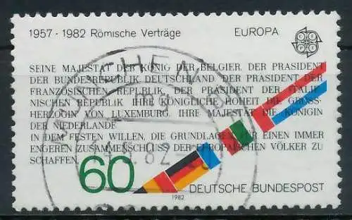 BRD BUND 1982 Nr 1131 zentrisch gestempelt 82CC12