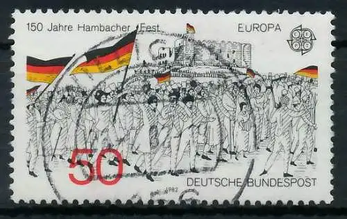 BRD BUND 1982 Nr 1130 zentrisch gestempelt 82CC1E