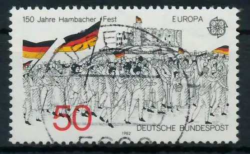 BRD BUND 1982 Nr 1130 zentrisch gestempelt 82CC56