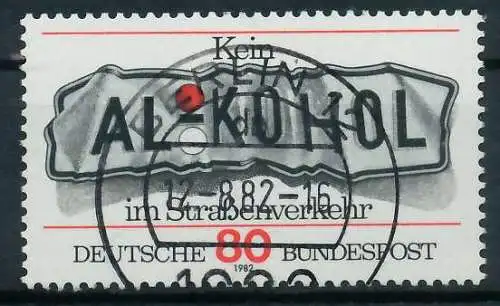 BRD 1982 Nr 1145 zentrisch gestempelt 82CD5A