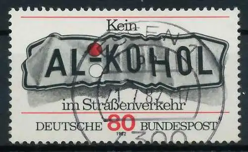 BRD 1982 Nr 1145 zentrisch gestempelt 82CD66