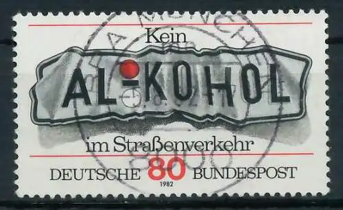BRD 1982 Nr 1145 zentrisch gestempelt 82CD72