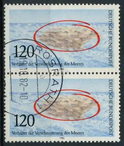 BRD 1982 Nr 1144 gestempelt SENKR PAAR 82CD7A