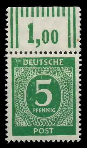 KONTROLLRAT ZIFFERN Nr 915b W OR postfrisch ORA 82E932