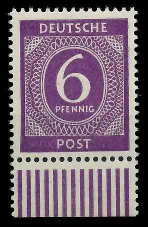 KONTROLLRAT ZIFFERN Nr 916a W UR postfrisch URA 82E9F6