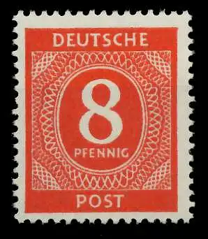 KONTROLLRAT ZIFFERN Nr 917a postfrisch 82EC4E