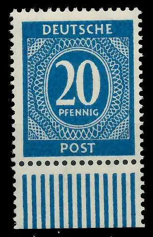 KONTROLLRAT ZIFFERN Nr 924a postfrisch URA 8301D2