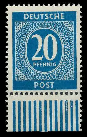 KONTROLLRAT ZIFFERN Nr 924a postfrisch URA 8301DE