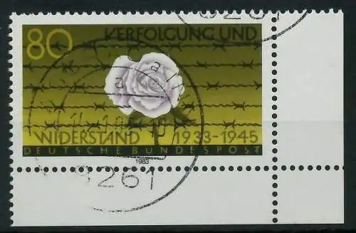 BRD 1983 Nr 1163 zentrisch gestempelt ECKE-URE 8303B6