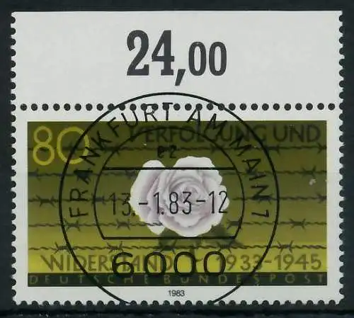 BRD 1983 Nr 1163 zentrisch gestempelt ORA 8303BA