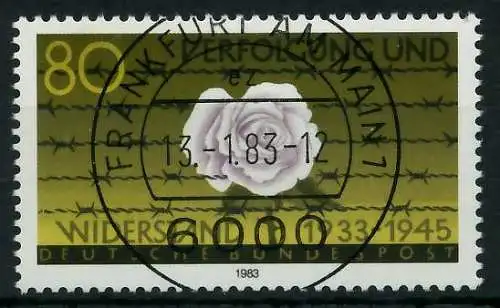 BRD 1983 Nr 1163 zentrisch gestempelt 8303EE