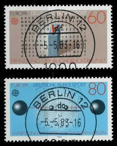 BRD BUND 1983 Nr 1175-1176 zentrisch gestempelt 83053E