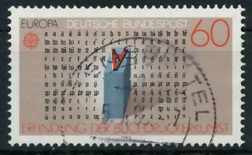 BRD BUND 1983 Nr 1175 gestempelt 83056E