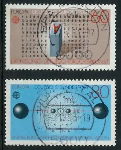 BRD BUND 1983 Nr 1175-1176 zentrisch gestempelt 830596