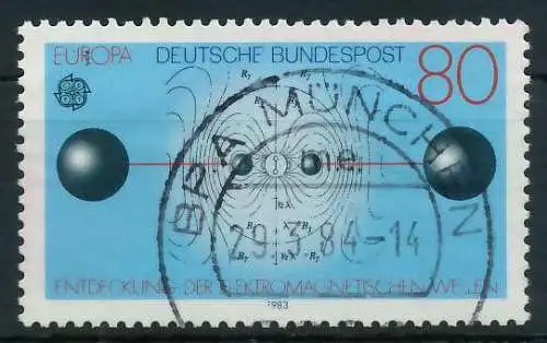 BRD BUND 1983 Nr 1176 zentrisch gestempelt 8305A6