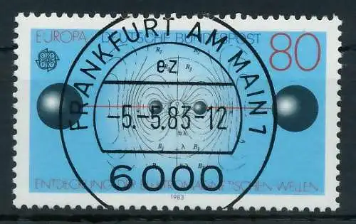 BRD BUND 1983 Nr 1176 zentrisch gestempelt 8305BA