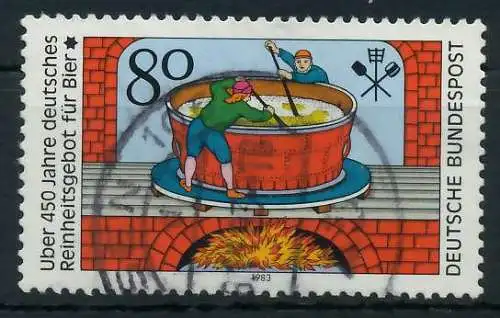 BRD 1983 Nr 1179 gestempelt 83063E