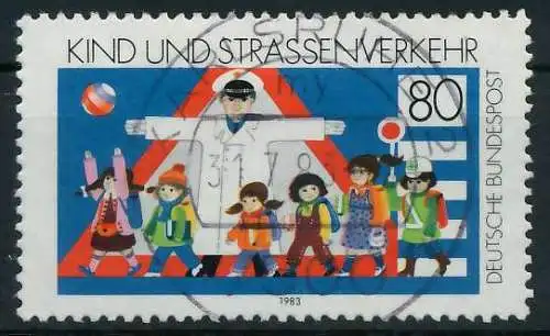 BRD 1983 Nr 1181 zentrisch gestempelt 8306A6