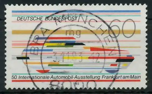 BRD 1983 Nr 1182 zentrisch gestempelt 8306CA