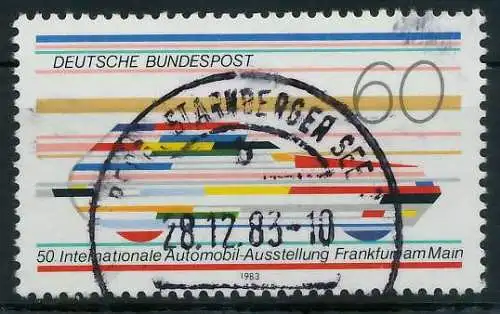 BRD 1983 Nr 1182 zentrisch gestempelt 8306CE