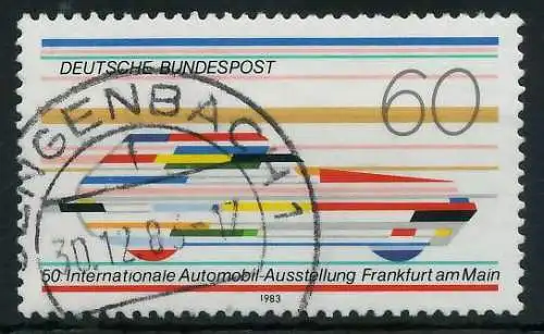 BRD 1983 Nr 1182 gestempelt 8306FE