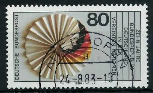 BRD 1983 Nr 1185 gestempelt 83079E