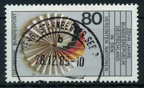 BRD 1983 Nr 1185 zentrisch gestempelt 8307A2