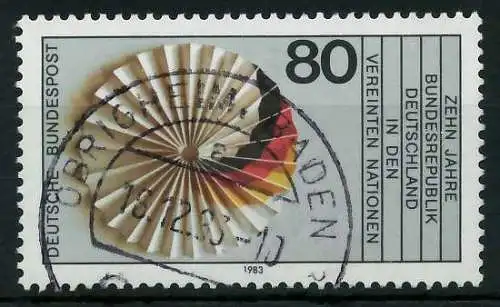 BRD 1983 Nr 1185 gestempelt 8307B2