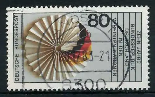 BRD 1983 Nr 1185 zentrisch gestempelt 8307BE