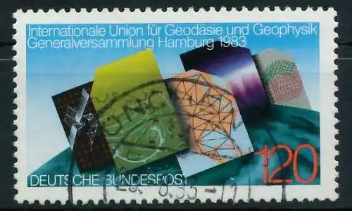 BRD 1983 Nr 1187 gestempelt 8307F6