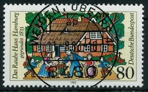 BRD 1983 Nr 1186 zentrisch gestempelt 830806