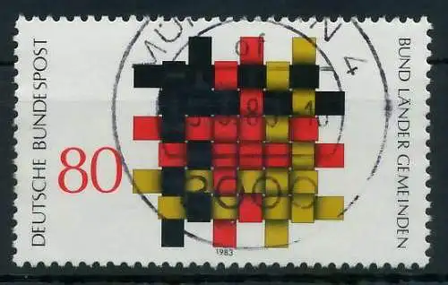 BRD 1983 Nr 1194 gestempelt 8308AE