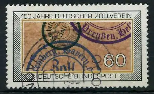 BRD 1983 Nr 1195 gestempelt 8318DA