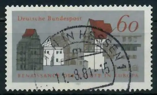 BRD BUND 1981 Nr 1084 gestempelt 8319FA