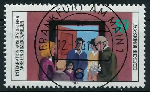 BRD 1981 Nr 1086 zentrisch gestempelt 831A26