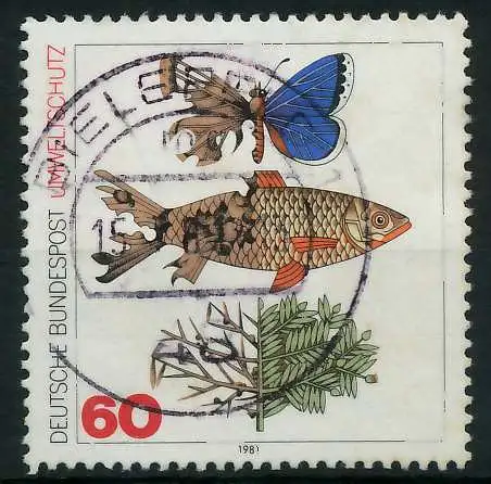 BRD 1981 Nr 1087 zentrisch gestempelt 831A2E