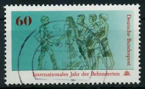 BRD 1981 Nr 1083 gestempelt 831A32