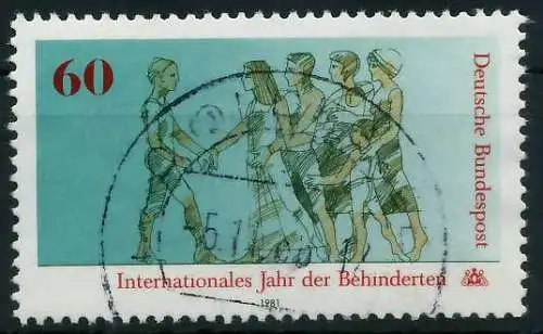 BRD 1981 Nr 1083 gestempelt 831A62