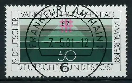 BRD 1981 Nr 1098 zentrisch gestempelt 831AD2