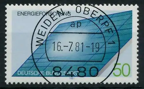 BRD 1981 Nr 1101 zentrisch gestempelt 831B16