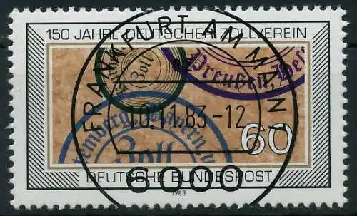 BRD 1983 Nr 1195 zentrisch gestempelt 831BAE