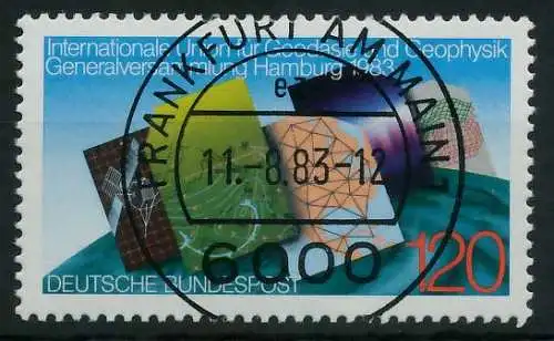 BRD 1983 Nr 1187 zentrisch gestempelt SENKR PAAR 831C2E