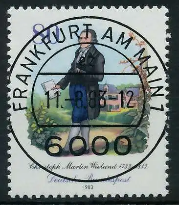 BRD 1983 Nr 1183 zentrisch gestempelt 831C5A