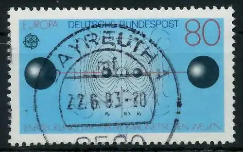 BRD BUND 1983 Nr 1176 zentrisch gestempelt 831CC2