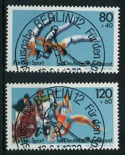 BRD 1983 Nr 1172-1173 ESST zentrisch gestempelt 831D36