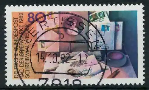 BRD 1982 Nr 1154 zentrisch gestempelt 831D92